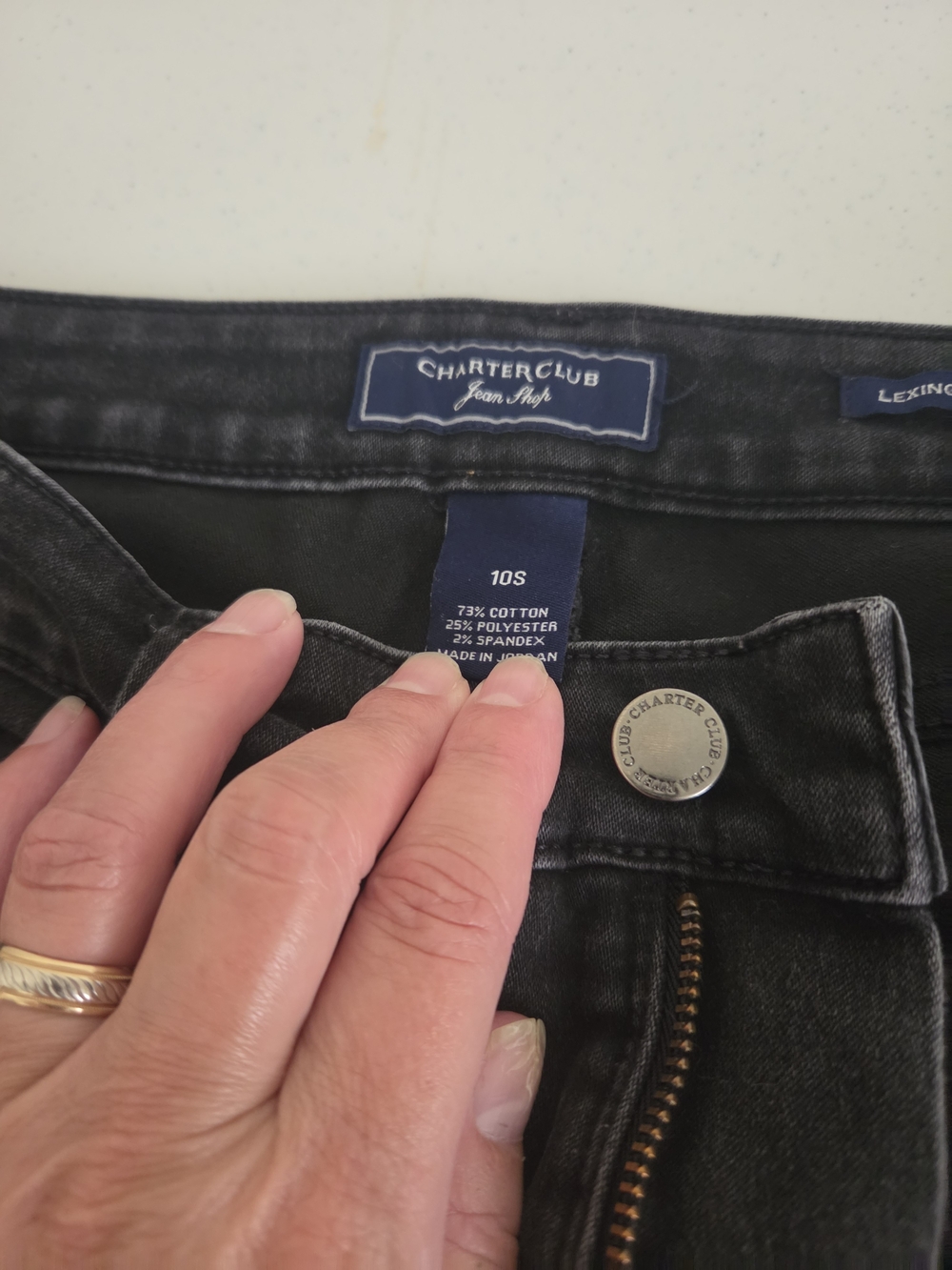 Charter Club Black Women’s Jeans - Lexington Fit